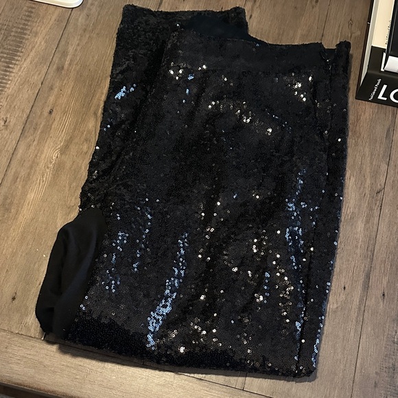 Torrid Black Sequin Blazer and Pants - Picture 6 of 8